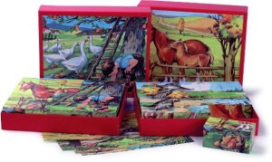Blokpuzzel Boerderij