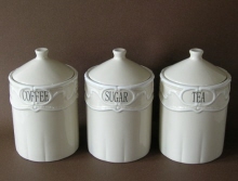 Countryfield coffee sugar tea set