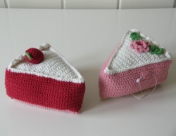Gehaakte gebakjes