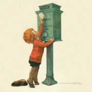 Wenskaart Boy mailing Letter