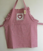 kinderschort hart rood ruit