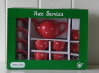 kindertheeservies roodwit stip