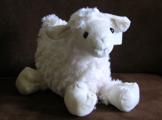 Knuffelkussen schaap