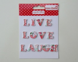 Magneetset Live Love Laugh