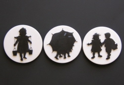 Ot en Sien silhouette magneten