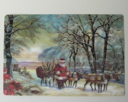 Placemat Kerstman