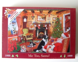 Puzzel Me Too Santa 1000st