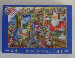 Puzzel Santa´s Workshop 1000st