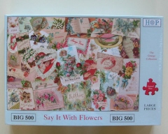 Puzzel Say It With Flowers