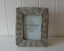 Rustic rattan fotolijst