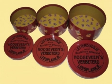 Set 3 sierdozen leesplankje letterdoosje