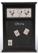 Menubord le coq 