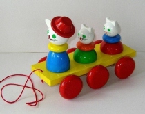 trekfiguur familie poes