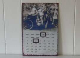 Vintage kalender Girls
