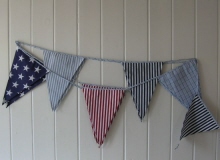 Vlaggetjesslinger Stars en Stripes