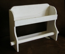 Whitewash houten keukenrolrek